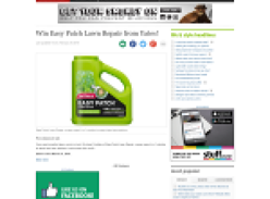 Win Easy Patch Lawn Repair from Yates!