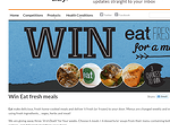 Win Eat fresh meals for a month