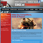 Win Edge of Tomorrow on DVD