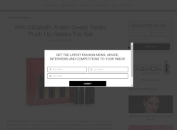Win Elizabeth Arden Sweet Treats Plush Up Gelato Trio Set