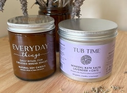 Win Everyday Things Bergamot + Oatmeal Tub Time Mineral Salts