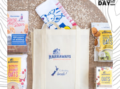 Win fabulous Harraways Merch Packs