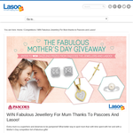 Win Fabulous Jewellery For Mum Thanks To Pascoes And Lasoo!