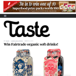 Win Fairtrade organic soft drinks!