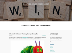 Win family tickets to The Very Hungry Caterpillar