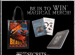 Win Fantastic Beasts: The Secrets of Dumbledore Magical Merch Packs