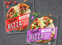 Win Farrah's Original and KETO Pizza Bases