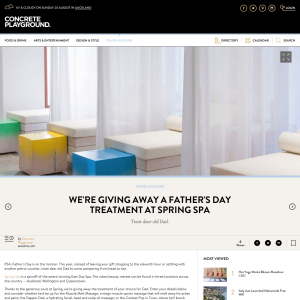 Win Father?s Day Spa treatment