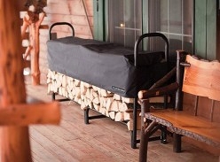 Win Firewood Rack with Cover from Trade Tested