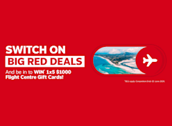 Win 1 of 5 $1000 Flight Centre Gift Cards - Flight Centre New Zealand