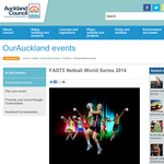 Win four premium tickets for the finals day of FAST5 Netball World Series 2014