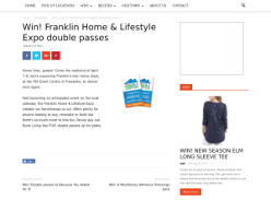 Win Franklin Home & Lifestyle Expo double passes