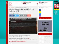 Win free entry to the World Series of Kiwipong 2018