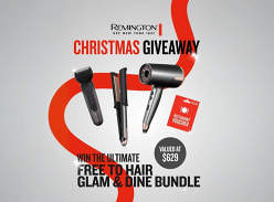 Win 1 of 2 Free to Hair Glam & Dine Bundles
