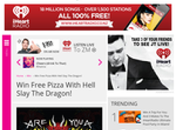 Win Free Pizza With Hell Slay The Dragon!