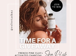 Win French Pink Clay + Activated Charcoal Skin Polish