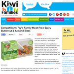 Win Fry's Family Meat-Free Spicy Butternut & Almond Bites