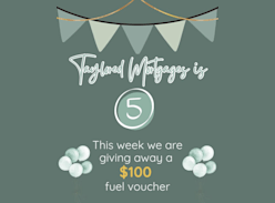 Win a $100 Fuel Voucher - Taylored Mortgages NZ
