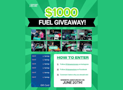 Win a Share of $1K in Fuel Vouchers - 1 Stop Motors