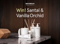 Win 1 of 5 Full Sets of Our NEW Santal & Vanilla Orchid