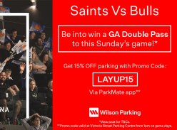 Win GA Double Pass to the Saints Game