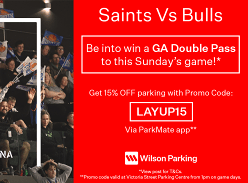 Win GA Double Pass to the Saints Game