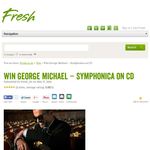 Win George Michael ? Symphonica on CD