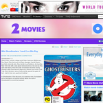 Win Ghostbusters 1 and 2 on Blu Ray