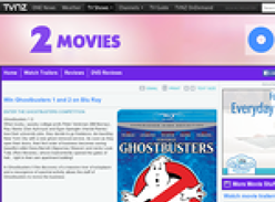 Win Ghostbusters 1 and 2 on Blu Ray
