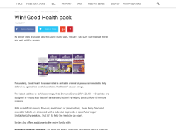 Win Good Health pack