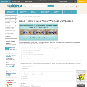 Win Good Health Viralex Winter Wellness Pack