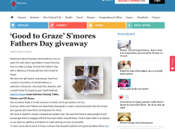 Win 'Good to Graze' S'mores Fathers Day giveaway