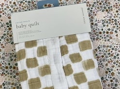Win Gorgeous Baby Muslin Quilt