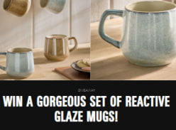 Win a Gorgeous Set of Reactive Glaze Mugs