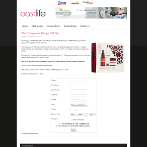 Win Gorgeous Trilogy Gift Trio