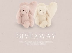 Win Gorgeous Valentines Day Snuggle Bunnies