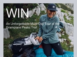 Win a Grampians Peaks Trail Tour & a Mammut Hiking Kit
