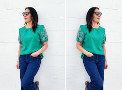 Win a Green Textured Jaz Top