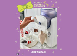 Win a Greenpan Frost Ice Cream & Frozen Drink Maker