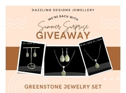 Win Greenstone Jewelry Set