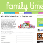 Win Griffin's New Snap 'n' Play Biscuits!