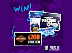 Win a $200 Harley Davidson Voucher & Burgerfuel Goodies