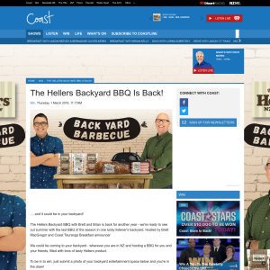 Win Hellers Backyard BBQ with Brett and Brian experience