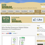 Win Herbal Essences Naked Shine Shampoo & Conditioner!