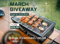 Win Hibachi Tabletop BBQ Grill