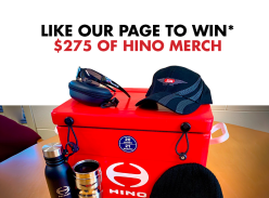 Win Hino Merch worth over $275