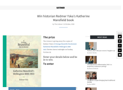 Win historian Redmer Yska’s Katherine Mansfield book