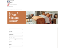 Win Home Bedding and Decor Package