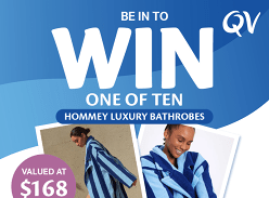 Win 1 of 10 Hommey Luxury Bathrobes