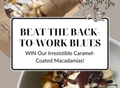 Win Honey Caramel Macadamias and Orange Caramel Macadamias